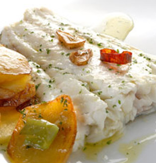 Bacalao al horno con refrito